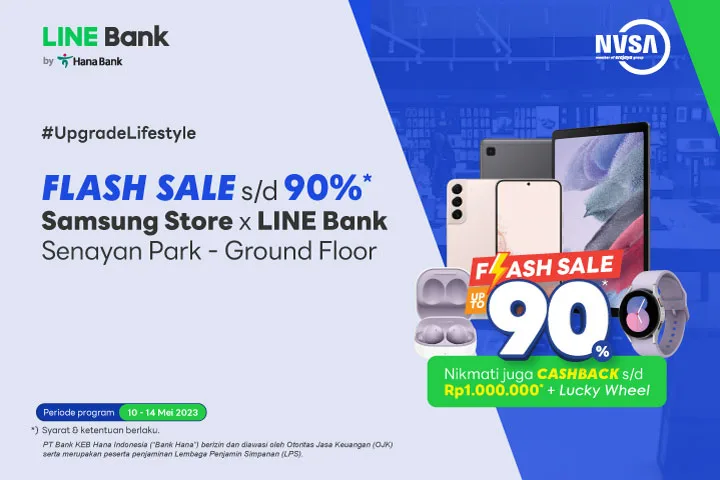 Kunjungi Samsung Experience Store x LINE Bank, Dapatkan Promo Spesial!