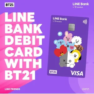 Benefit Kartu Debit LINE Bank with BT21 Yang Perlu Kamu Ketahui!