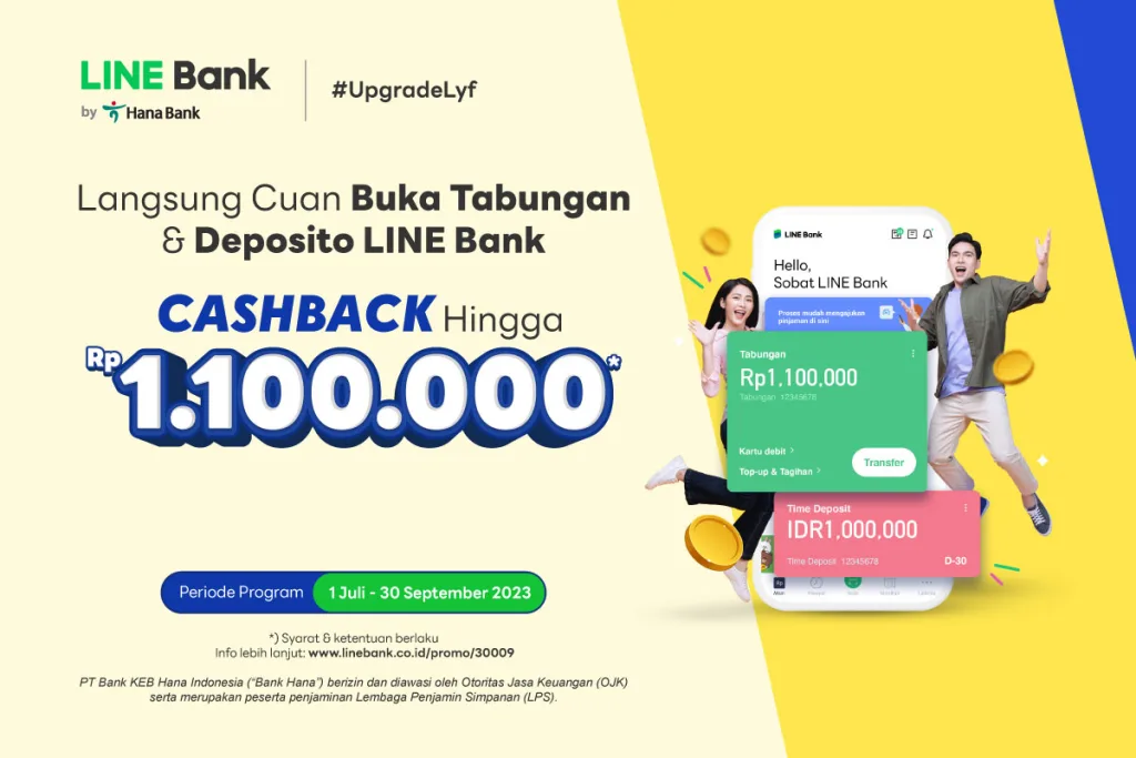 tabungan deposito LINE Bank