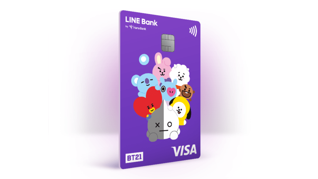 LINE Bank Debit Card with BT21-LB BLOG