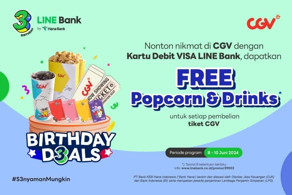 Promo CGV - Birthday Deals
Aktivitas Asyik Weekend