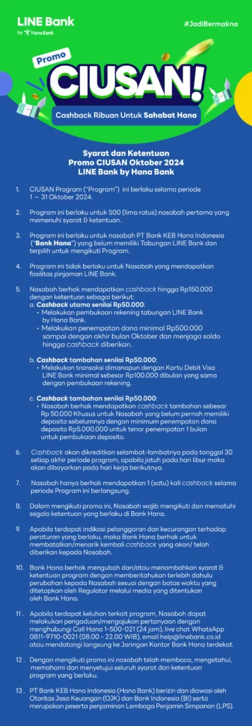 S&K PROGRAM CIUSAN OKTOBER 2024