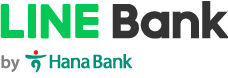 LOGO LINE Bank by Hana Bank